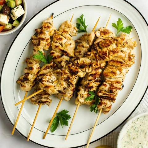 Souvlaki de frango